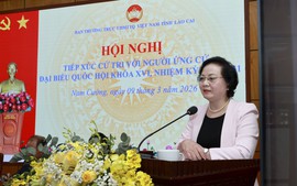 Phó Thủ tướng Phạm Thị Thanh Trà tiếp xúc cử tri và thông tin về cải cách tiền lương