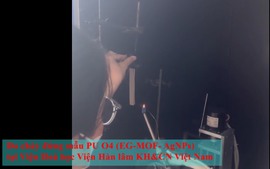 Trang Liêm chính khoa học phản biện Viện Hóa học về dự án đoạt giải Nhất khoa học kĩ thuật cấp quốc gia