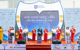 Agribank đồng hành cùng chương trình “Hội chợ việc làm - Cầu nối nhân lực 2026”