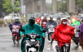 Không khí lạnh gây mưa dông, cần chú ý thời tiết bất thường