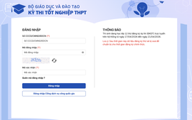 Thi tốt nghiệp THPT 2026: Lần đầu tiên cho phép thí sinh "thi thử" khâu đăng ký