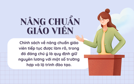 Chính sách liên quan đến nâng chuẩn giáo viên, thầy cô giáo cần biết