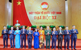 Ban Thường trực và các Phó Chủ tịch không chuyên trách Ủy ban Trung ương MTTQ Việt Nam khóa XI, nhiệm kỳ 2026-2031