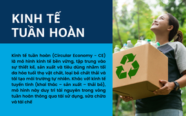 Kinh tế tuần hoàn - vòng tròn khép kín cần thiết để xanh hoá đời sống