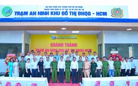 “Lá chắn” an ninh khu đô thị Đại học Quốc gia Thành phố Hồ Chí Minh