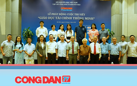 Tạp chí Công dân và Khuyến học phát động cuộc thi viết Giáo dục tài chính thông minh" 