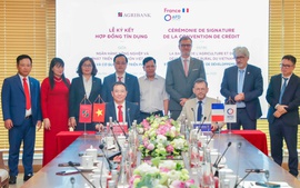 Agribank ký kết Hợp đồng tín dụng Hạn mức tài chính khí hậu với Cơ quan Phát triển Pháp