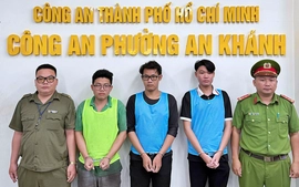 Bắt nhóm đối tượng giả danh Cảnh sát hình sự để chiếm đoạt tài sản