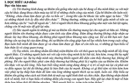 Đọc hiểu văn bản nghị luận, viết đoạn văn nghị luận xã hội và bài văn nghị luận văn học