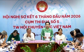 Khuyến học Cụm thi đua số 5 chủ động thích ứng mô hình mới, nâng cao chất lượng hoạt động