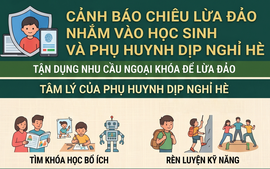 Cảnh báo chiêu lừa đăng ký trại hè, khóa học ngoại khóa dịp nghỉ hè