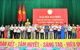 Xã Đông Hưng (Hưng Yên) được công nhận Danh hiệu “Cộng đồng học tập” cấp xã