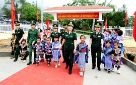 Khánh thành đưa vào sử dụng 6 điểm trường, tại 3 xã biên giới Lào Cai