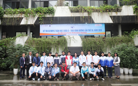 Học sinh Việt Nam giành Huy chương Vàng Olympic Toán học châu Á - Thái Bình Dương lần thứ 38