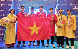 Việt Nam đoạt 4 Huy chương Vàng Olympic Hoá học quốc tế lần thứ 58