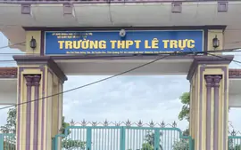 Gian lận thi tốt nghiệp ở Quảng Trị: Hủy kết quả thi của 5 thí sinh, trong đó có con trai hiệu trưởng