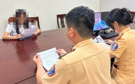 Phạt nữ tài xế gần 14 triệu đồng vì xuyên tạc hoạt động thi sát hạch lái xe