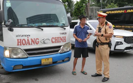 Xử phạt 267 tài xế trong ngày đầu tổng kiểm soát xe kinh doanh vận tải