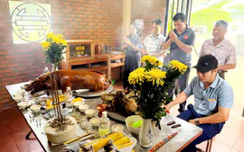 Bảo tồn lễ “Cưn chủ” (Lễ lên đồng) của người Giáy ở vùng cao Hợp Thành