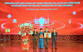 Đại học Thái Nguyên thành lập Trung tâm Đào tạo, Khoa học công nghệ và Đổi mới sáng tạo tại Cao Bằng