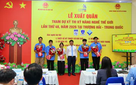 12 thí sinh Việt Nam dự thi kỹ năng nghề thế giới lần thứ 48 tại Trung Quốc