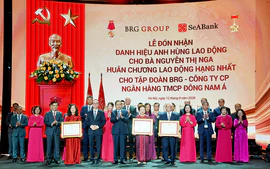 Tập đoàn BRG đón nhận Huân chương Lao động hạng Nhất, Chủ tịch Nguyễn Thị Nga được phong tặng Anh hùng Lao động