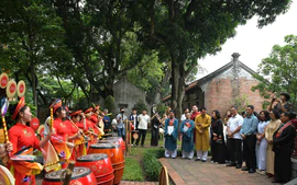 Khai mạc chương trình “Nhất trống - Một tiếng trống - Ngàn năm văn hiến”
