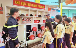 Trường tiểu học đầu tiên có "Không gian học tập về phòng cháy, chữa cháy và cứu nạn, cứu hộ"