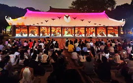 Phim 3D Mapping "Vun đắp hiền tài" ra mắt tại Văn Miếu - Quốc Tử Giám
