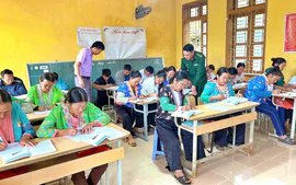 Chuyện về một "Công dân học tập" mang quân hàm xanh nơi ngàn mây biên giới