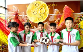 Học sinh trải nghiệm Tết Trung thu cùng Bảo tàng Lào Cai