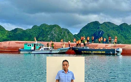 Khởi tố thuyền trưởng trong vụ lật tàu khiến 2 thuyền viên tử vong trên biển Vân Đồn