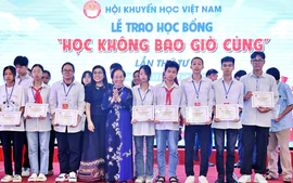 Hội Khuyến học Việt Nam tiên phong thực hành tư tưởng Hồ Chí Minh học không bao giờ cùng