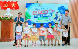Hội Khuyến học Phú Ninh, Đà Nẵng tiếp sức đến trường trước thềm năm học mới