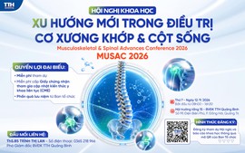 Bệnh viện TTH Quảng Bình tổ chức Hội nghị khoa học "Xu hướng trong điều trị cơ xương khớp & cột sống năm 2026"