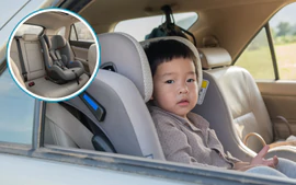 Ghế an toàn cho trẻ em: Hai đơn vị được lựa chọn để thử nghiệm