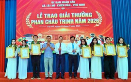 Lễ trao Giải thưởng khuyến học, khuyến tài Phan Châu Trinh năm 2026 tại Đà Nẵng
