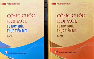 Nguyên Ủy viên Bộ Chính trị, Bí thư Thành ủy Hà Nội ra sách "Công cuộc Đổi mới, Tư duy mới, Thực tiễn mới"