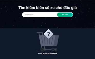 Tiếp tục đấu giá 300 biển số xe ô tô đẹp trong 3 ngày tới