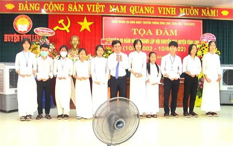 Quảng Trị: Hội Khuyến học Vĩnh Linh 20 năm hoạt động với mô hình cộng đồng học tập đạt 100% 