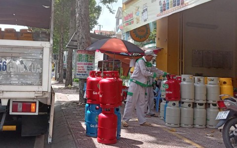 Từ ngày 1/9, giá gas giảm lần thứ 5 liên tiếp