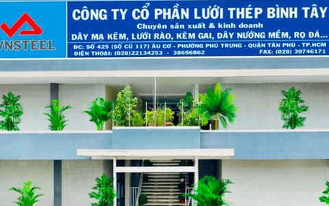 Lưới thép Bình Tây bị phạt 455 triệu đồng do vi phạm môi trường