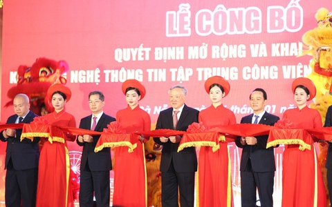 Khai trương Khu công nghệ thông tin tập trung Công viên phần mềm Đà Nẵng số 2