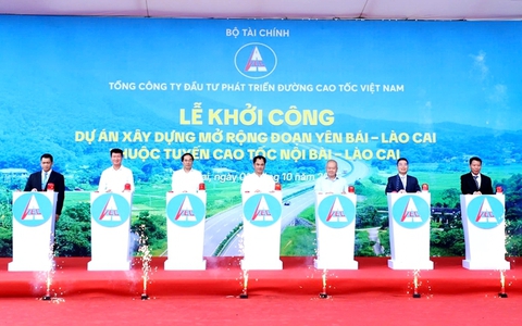 Khởi công dự án mở rộng đoạn Yên Bái - Lào Cai thuộc cao tốc Nội Bài - Lào Cai