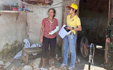 Quỹ Thiện Tâm thắp sáng niềm tin cho đồng bào vùng lũ Nghệ An
