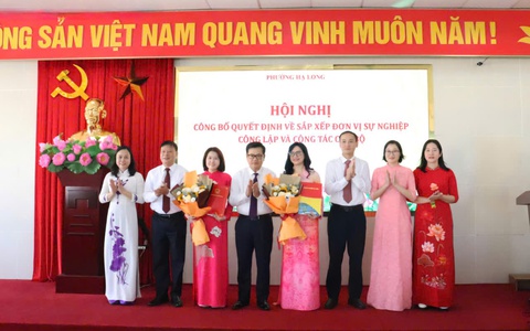 Quảng Ninh thực hiện sáp nhập các trường học mầm non, phổ thông công lập cấp xã