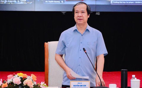 Bộ trưởng Nguyễn Kim Sơn thông tin về thống nhất chung một bộ sách giáo khoa từ năm học 2026-2027