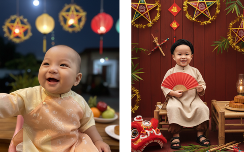 Cực dễ: 3 bước tạo ảnh trung thu cho bé với Gemini