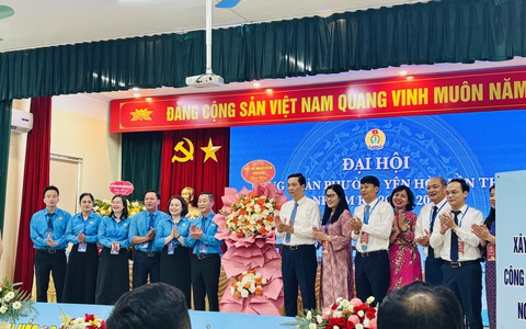 Công đoàn Phường Yên Hòa: Ban chấp hành mới ra mắt với 5 thành viên ưu tú