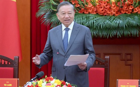 Tổng Bí thư Tô Lâm chia sẻ kỳ vọng với các nhà Việt Nam học